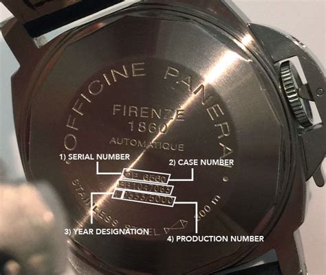 panerai model 24 production years and serial numbers|panerai serial number year.